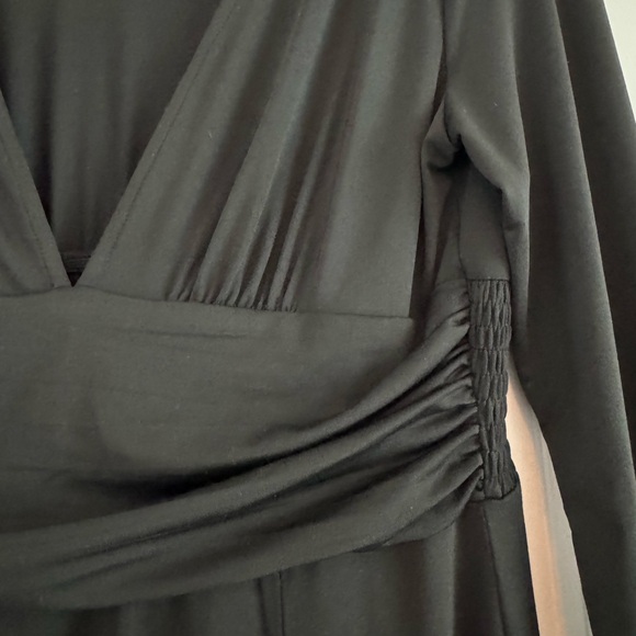 Baltic Born Black V-Neck Long Sleeve Dress - Picture 6 of 6